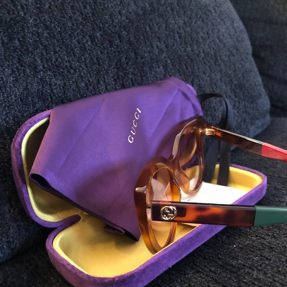 AUTHENTIC GUCCI 53MM CAT EYE SUNGLASSES NWOT*SOLD* - Picture 5 of 10